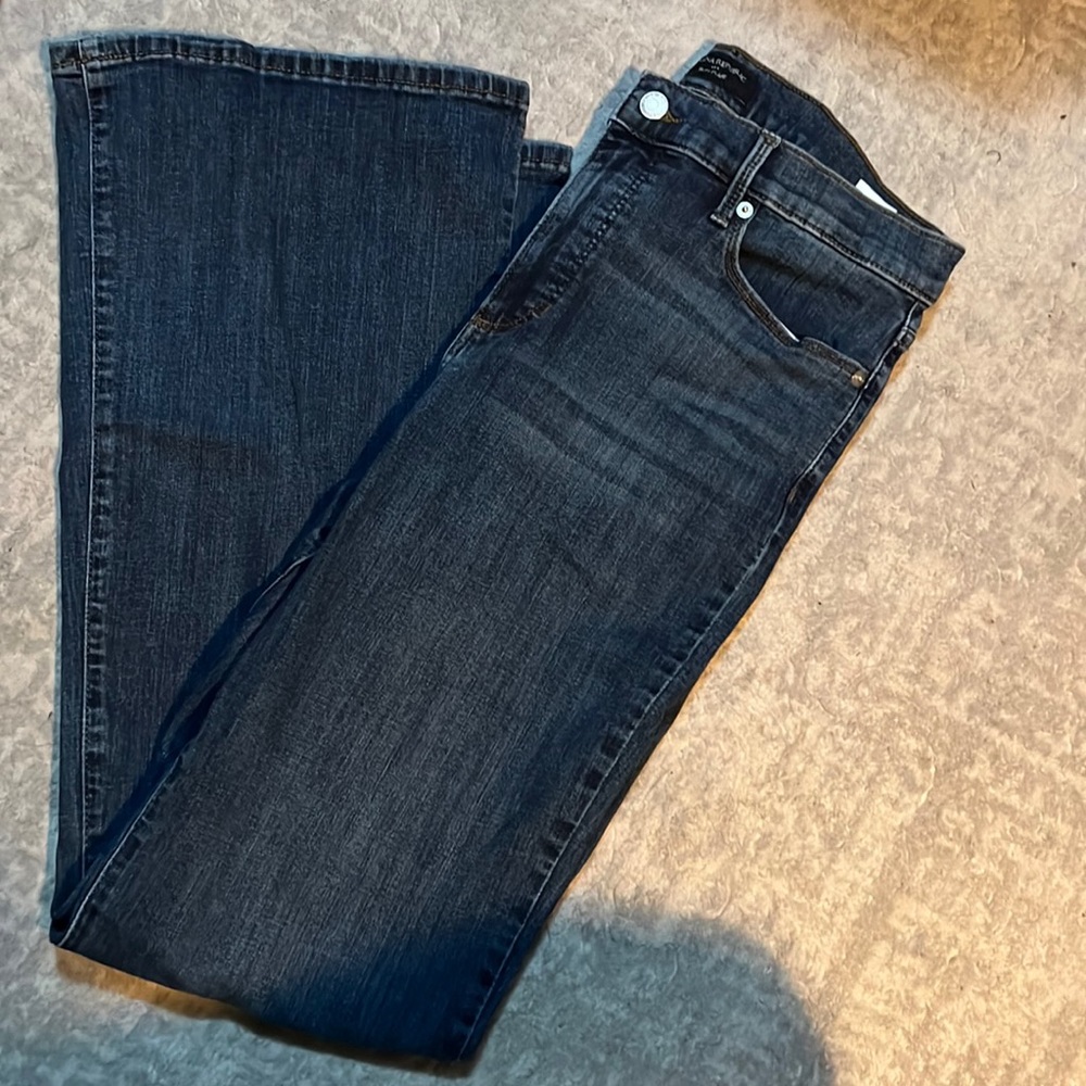 Banana Republic slim flare leg jeans - do not recommend if 5’7 or taller